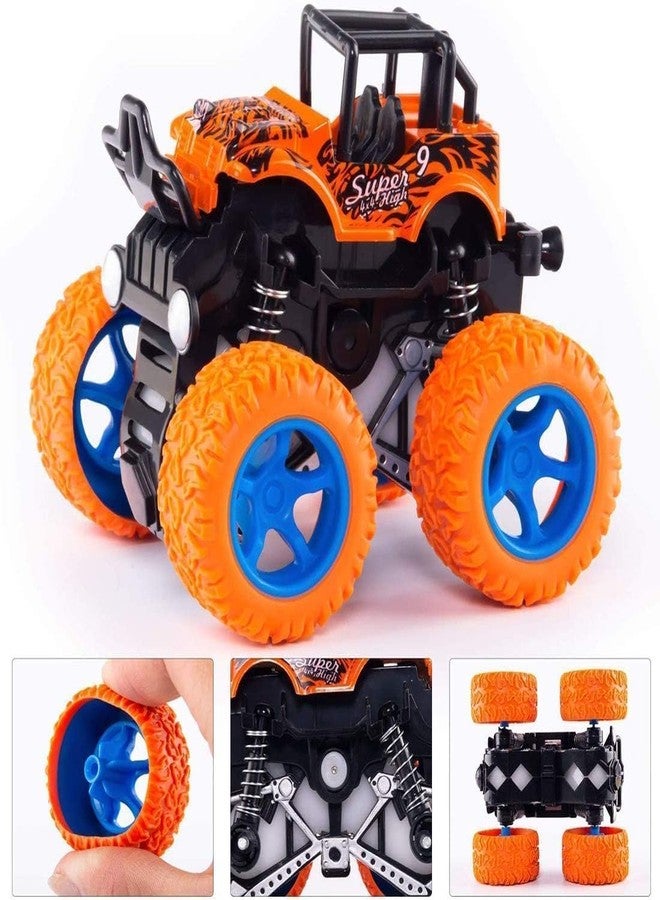 Sky Tech® Monster Trucks (Pack of 2), Friction Powered Monster Car Toys for Boys 3-7 Years Old, Durable High-Density Alloy and Non-Toxic Plastic, Non-Slip Tires for Educational Play(Pack of 2) - Image 3